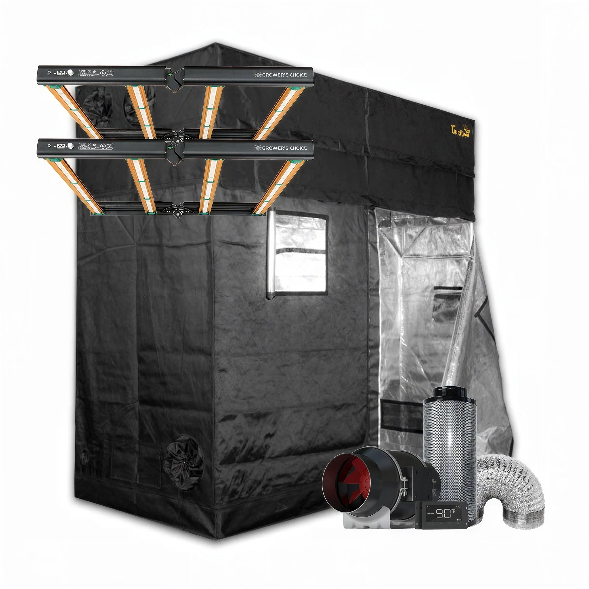 Gorilla Grow Tent 4' x 8' ROI-E420 LED Grow Tent Kit