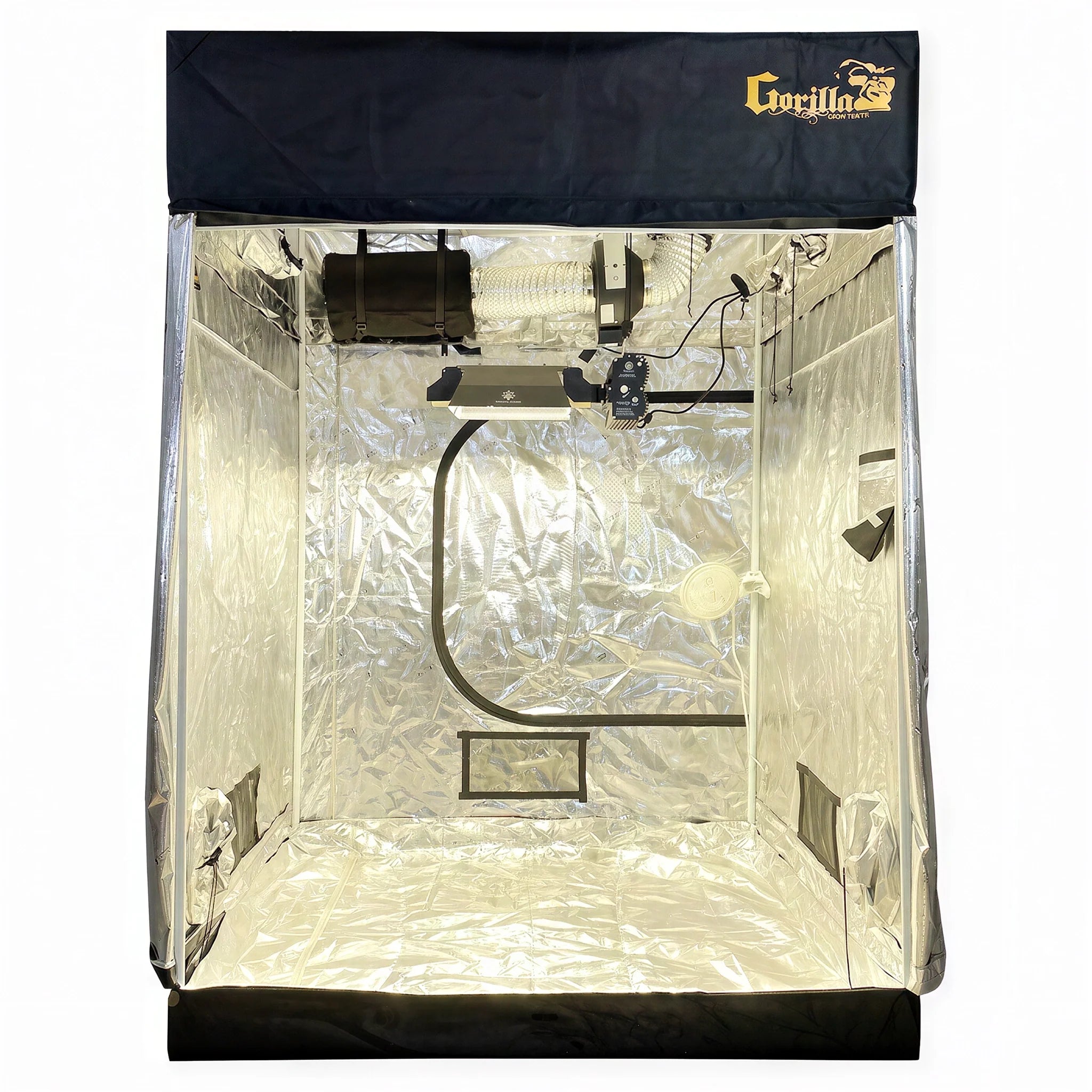 Gorilla Grow Tent 5' x 5' Growers Choice 630 Watt CMH Grow Tent Kit With Automated Ventilation Package