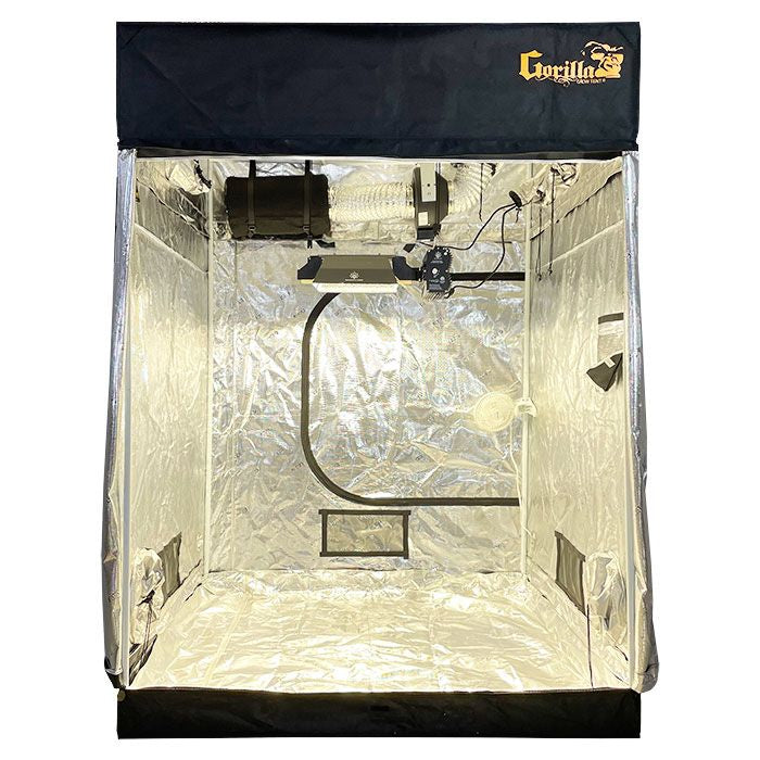Gorilla Grow Tent 5' x 5' Growers Choice 630 Watt CMH Grow Tent Kit With Automated Ventilation Package