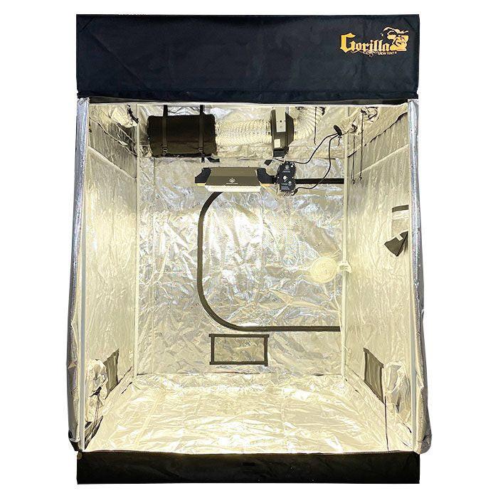 Gorilla Grow Tent 5' x 5' Growers Choice 630 Watt CMH Grow Tent Kit With Automated Ventilation Package