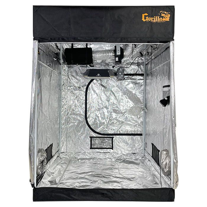Gorilla Grow Tent 5' x 5' Growers Choice 630 Watt CMH Grow Tent Kit With Automated Ventilation Package