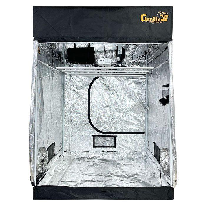Gorilla Grow Tent 5' x 5' 500 Watt Covert LED-X Grow Tent Kit With Automated Ventilation Package