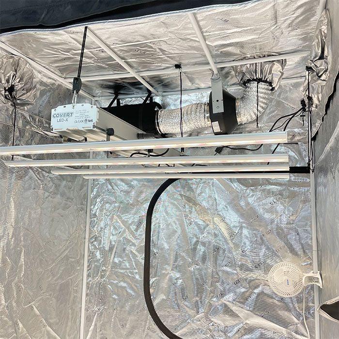 Gorilla Grow Tent 5' x 5' 500 Watt Covert LED-X Grow Tent Kit With Automated Ventilation Package
