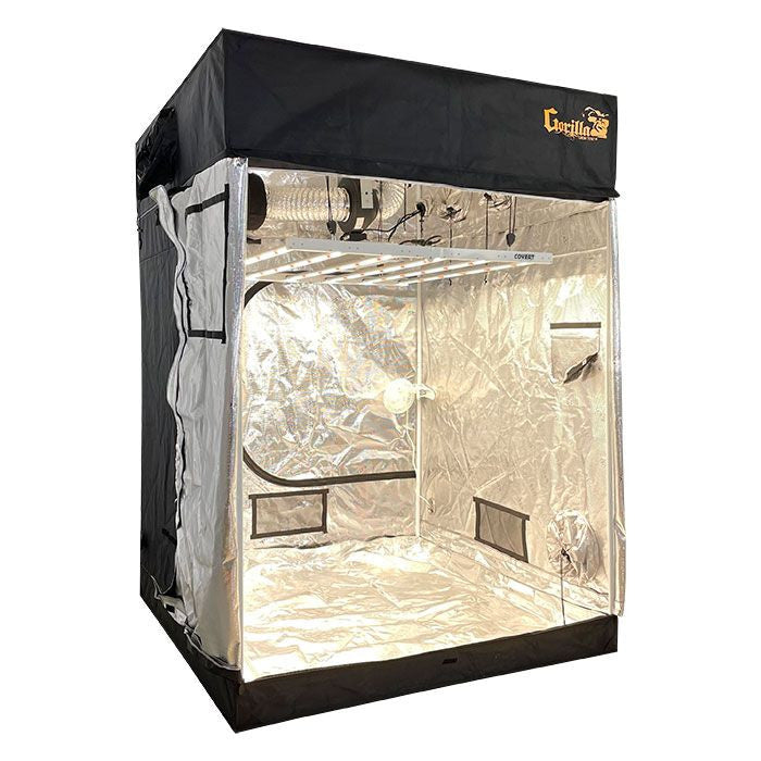Gorilla Grow Tent 4' x 4' 630 Watt Covert PRO Grow Tent Kit With Automated Ventilation Package