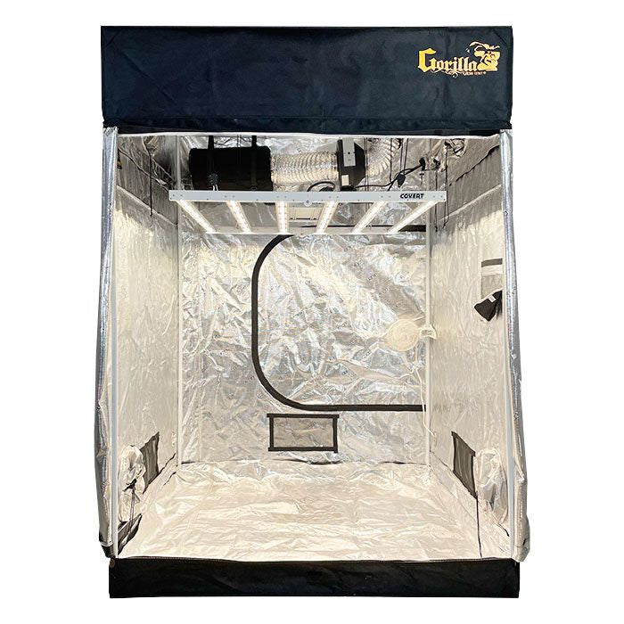 Gorilla Grow Tent 4' x 4' 630 Watt Covert PRO Grow Tent Kit With Automated Ventilation Package