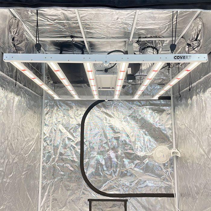 Gorilla Grow Tent 5' x 5' 630 Watt Covert PRO LED Grow Tent Kit With Automated Ventilation Package