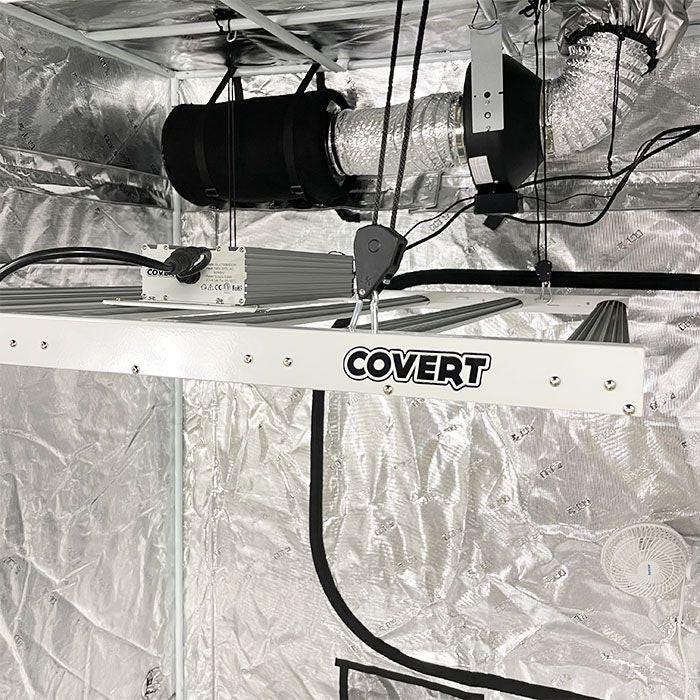 Gorilla Grow Tent 5' x 5' 630 Watt Covert PRO LED Grow Tent Kit With Automated Ventilation Package