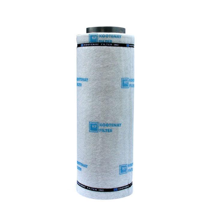 Kootenay Filter KFI 2500 Green Line Carbon Filter with Flange, 10" - 1471 CFM