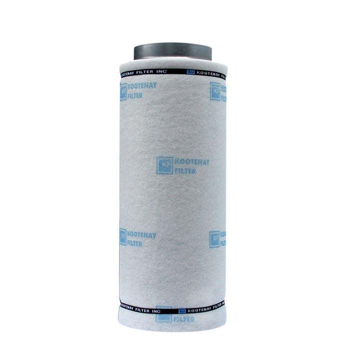 Kootenay Filter KFI 3000 Green Line Carbon Filter with Flange, 12" - 1765 CFM