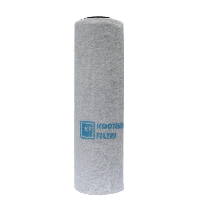 Kootenay Filter KFI 425 Green Line Carbon Filter with Flange, 4" - 250 CFM