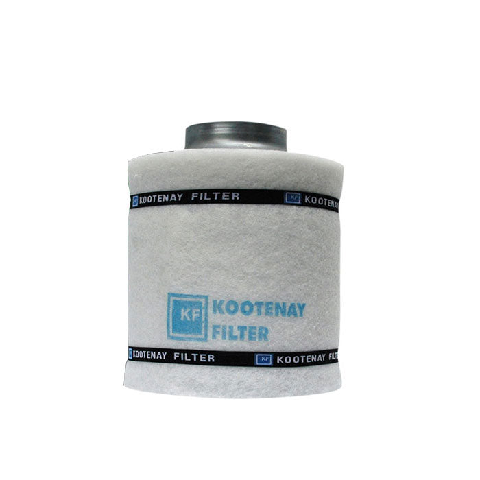 Kootenay Filter KFI 800 Green Line Carbon Filter with Flange, 6" - 470 CFM