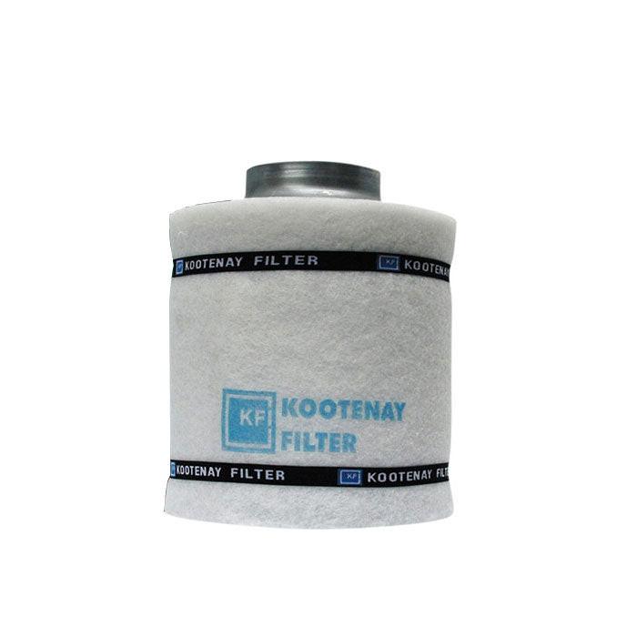 Kootenay Filter KFI 800 Green Line Carbon Filter with Flange, 6" - 470 CFM