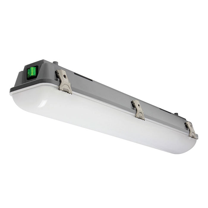 Growlite Vaportight Soft Green LED Work Light, 120 Volt Cord