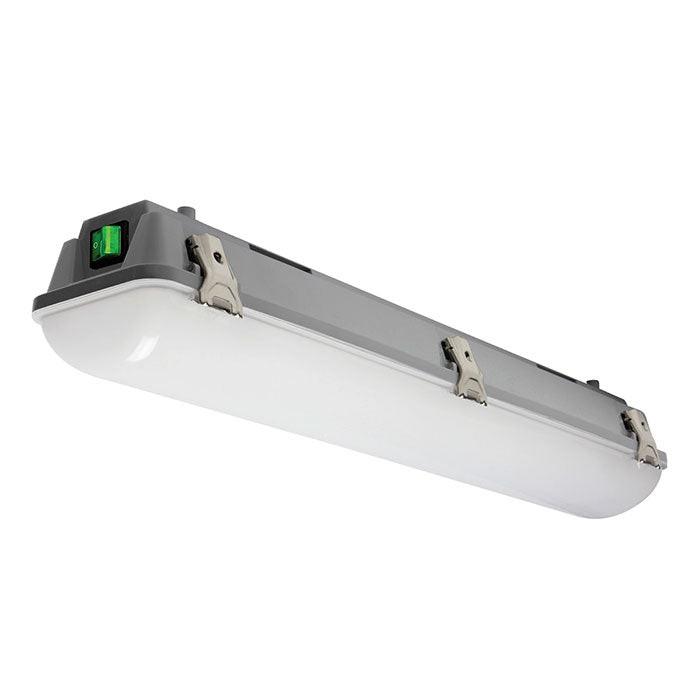 Growlite Vaportight Soft Green LED Work Light, 120 Volt Cord