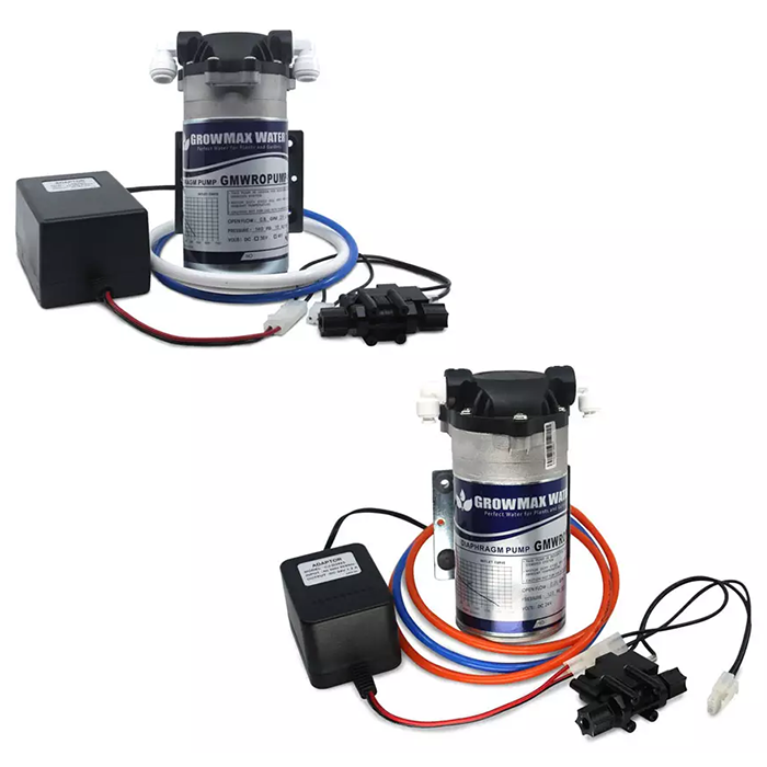 GrowMax Water Reverse Osmosis Booster Pump Kit