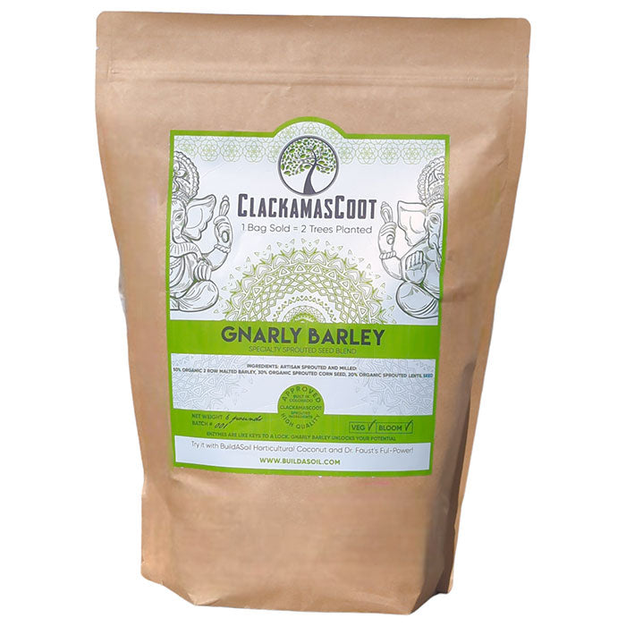 BuildASoil Clackamas Coot's Official Gnarly Barley Artisan Sprouted Seed Blend, 6 lb.