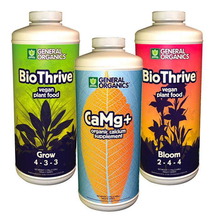 General Organics BioThrive Basic Soil Nutrient Package - Small