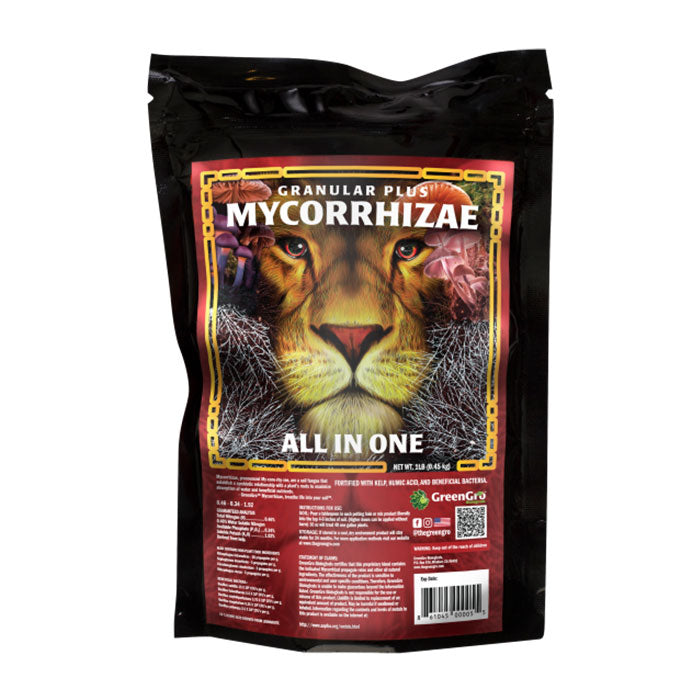 GreenGro Biologicals Granular Plus Mycorrhizae All-in-One, 15 lb.