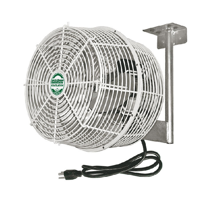 J&D Manufacturing Green Breeze HAF Recirculating Fan, 12"