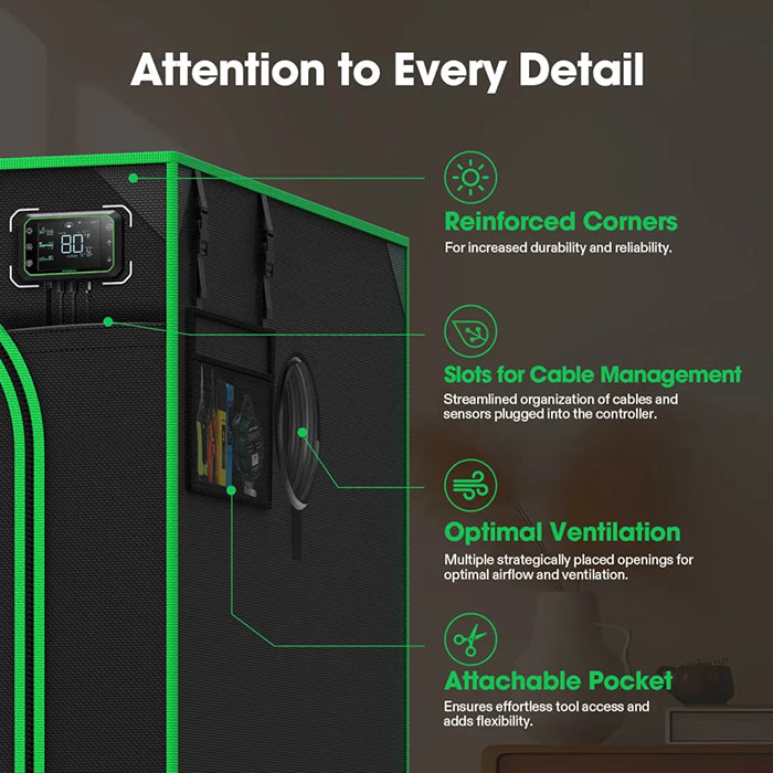 Vivosun P336 3' x 3' Grow Tent Pro