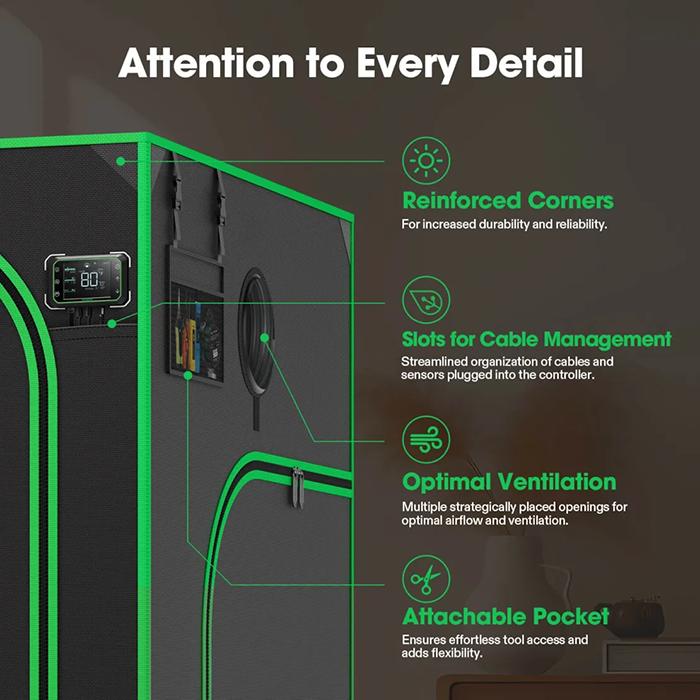 Vivosun P448 4' x 4' Grow Tent Pro