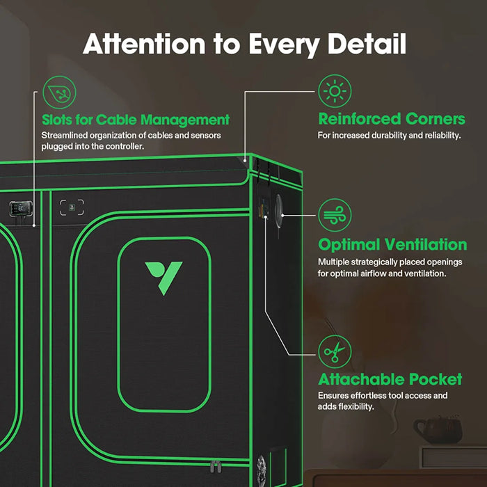Vivosun P848 4' x 8' Grow Tent Pro