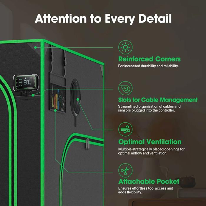 Vivosun P558 5' x 5' Grow Tent Pro