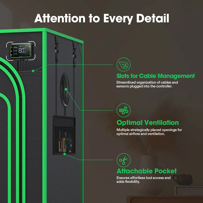 Vivosun P224 2' x 2' Grow Tent Pro