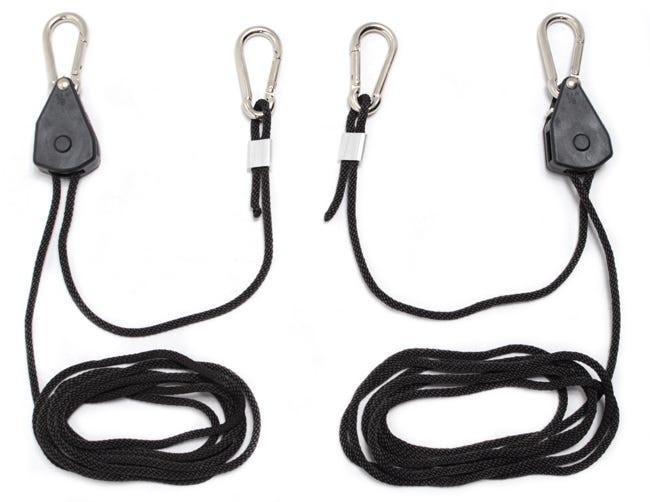 Common Culture Grow Crew 1/8 inch Ratchet Light Hanger (Pair).
