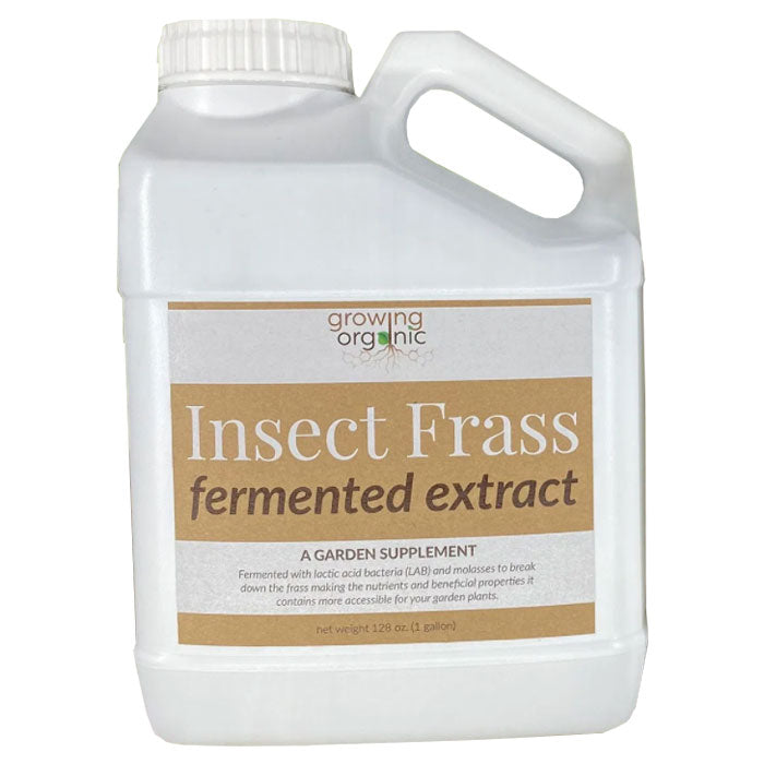 Growing Organic Insect Frass Fermented Extract
