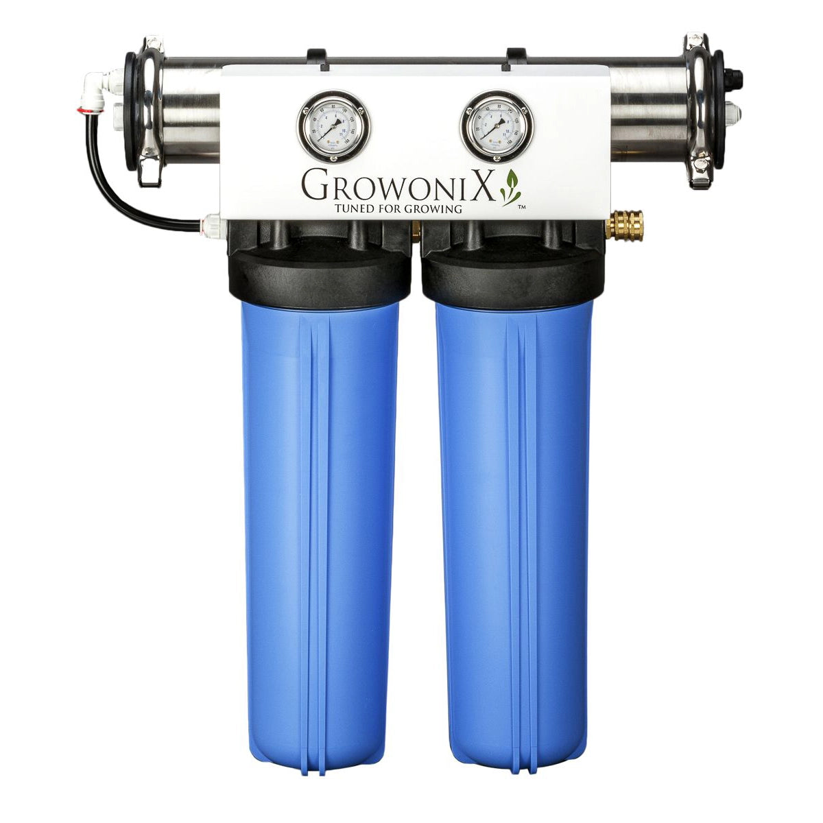 GrowoniX EX1000-T - 1000 GPD Reverse Osmosis Filtration System with Tall Filters
