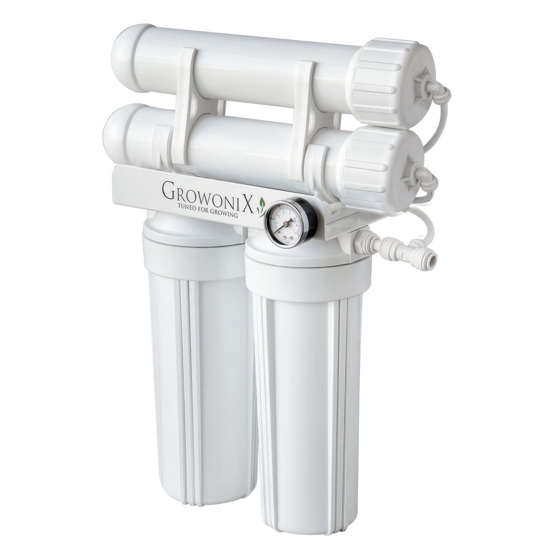 GrowoniX EX400 - 400 GPD Reverse Osmosis Filtration System with KDF/CAT Premium Carbon Filter