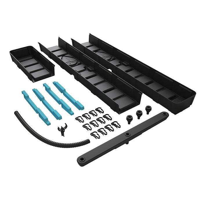 Botanicare Gutter Tray Conversion Kit, 4 Foot Wide x 17.5 Foot System Length