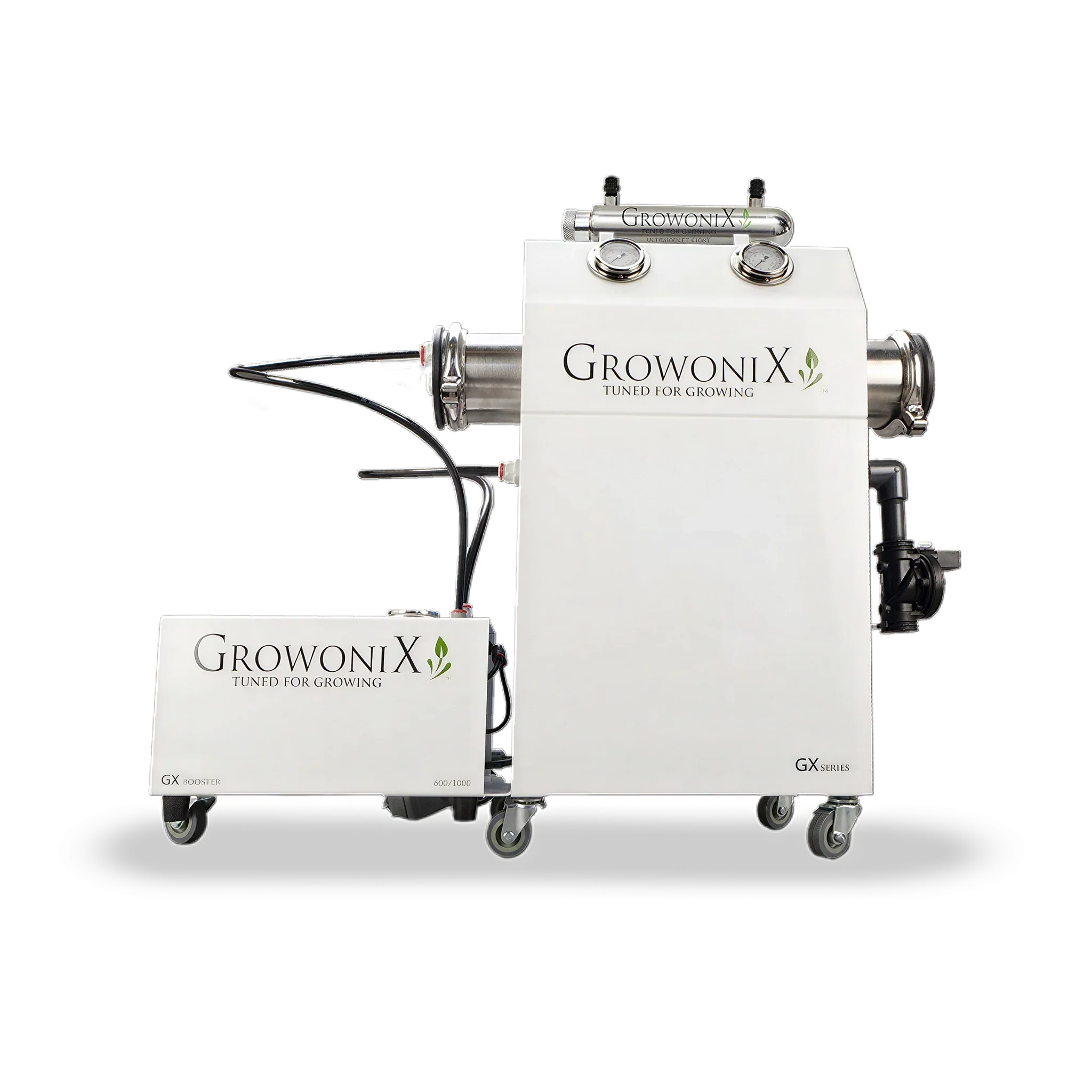 GrowoniX GX1000-Deluxe - 2000 GPD Deluxe Reverse Osmosis Filtration System with KDF/CAT Premium Carbon Filter