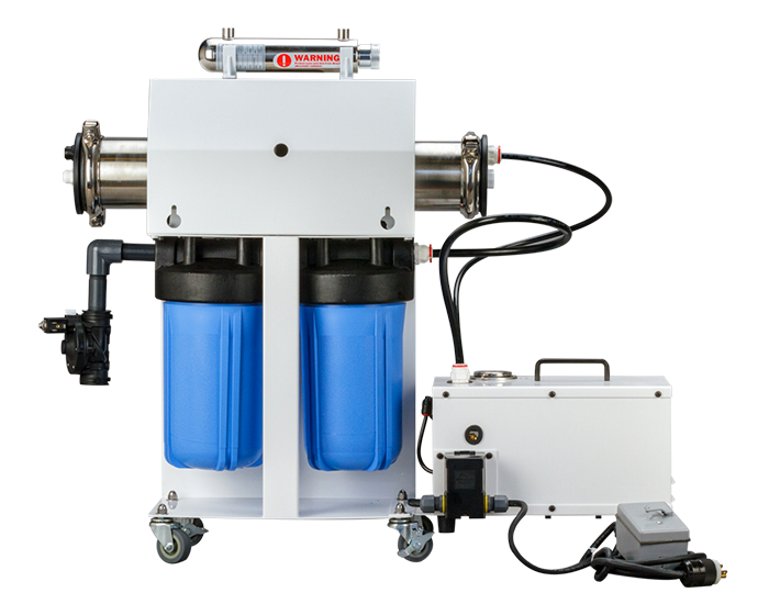 GrowoniX GX1000-Deluxe - 2000 GPD Deluxe Reverse Osmosis Filtration System with KDF/CAT Premium Carbon Filter