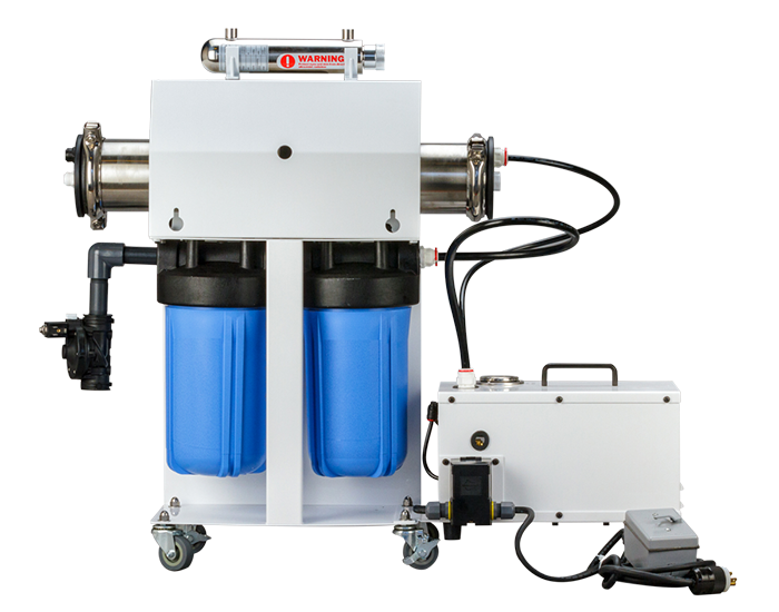 GrowoniX GX1000-Deluxe - 2000 GPD Deluxe Reverse Osmosis Filtration System