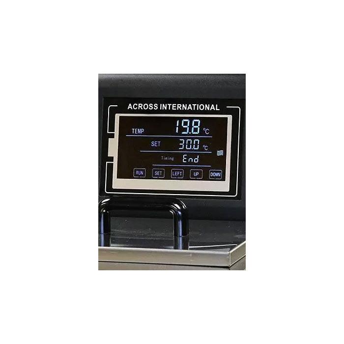Across International 100°C Stainless Steel Compact Heated Recirculator, 7 Liter Capacity, 220 Volt
