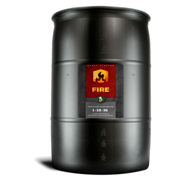 Heavy 16 Fire Bloom Nutrient, 55 Gallon (Oregon Label)