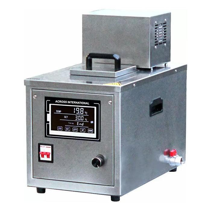 Across International 200°C Stainless Steel Desktop Heated Recirculator, 7 Liter Capacity, 220 Volt
