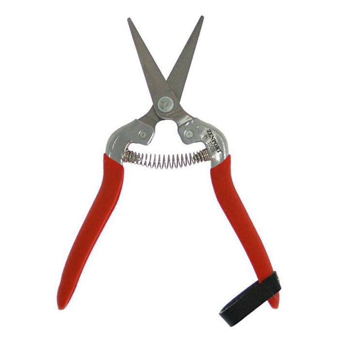 Zenport Industries Long Straight Stainless Steel Blade Harvest Shear, 7.25 inch