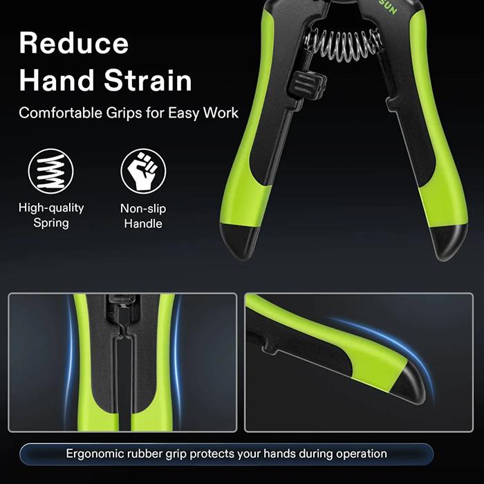 Vivosun Pruning Shear with Straight Stainless Steel Blades