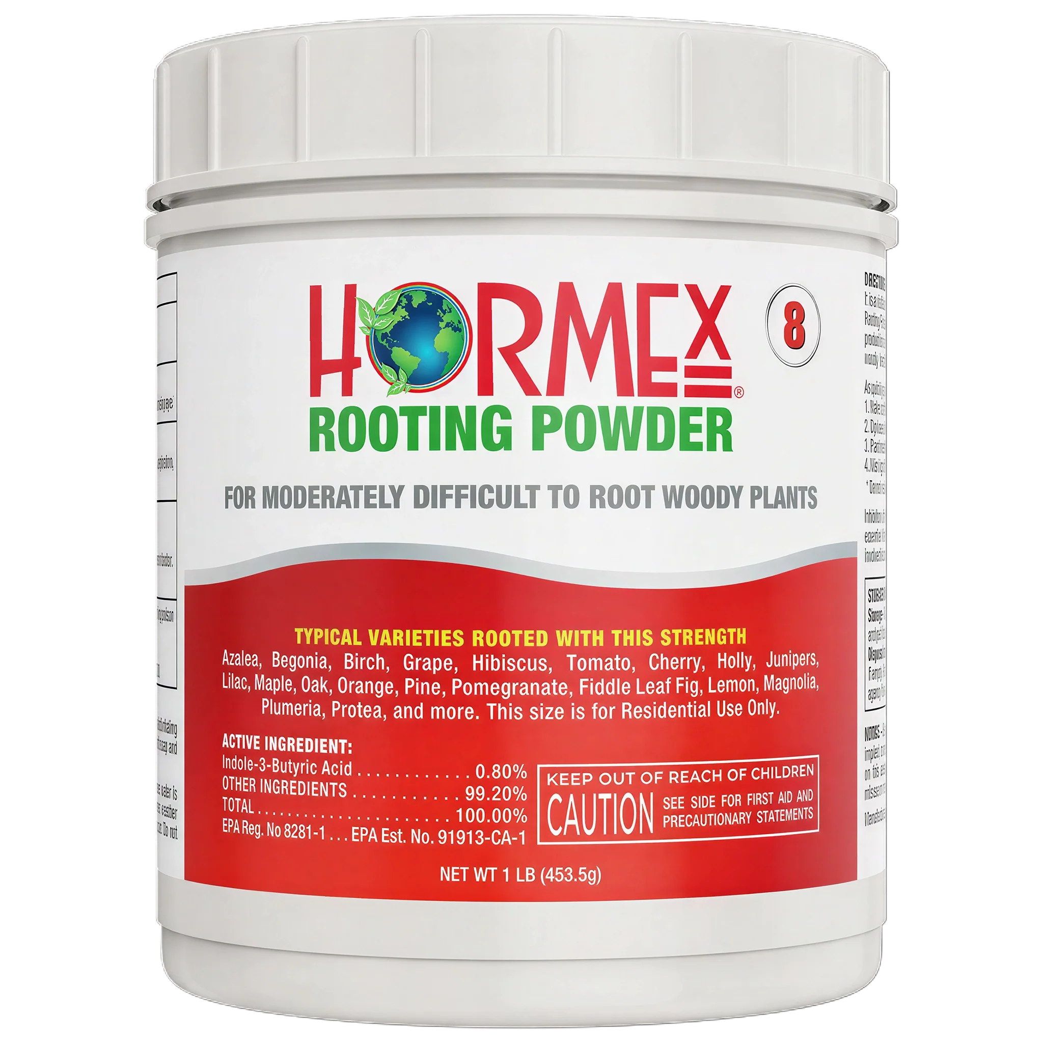 Hormex Rooting Powder #8, 1 lb.