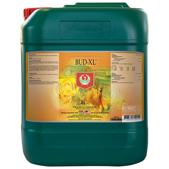House and Garden Bud XL, 5 Liter