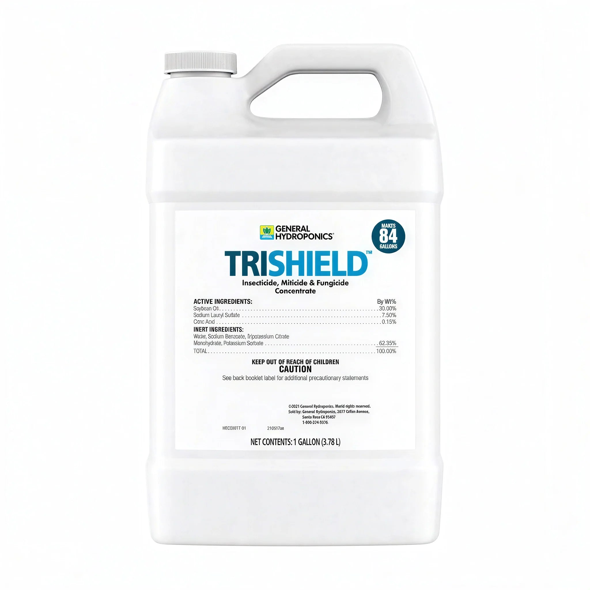 General Hydroponics TriShield Insecticide, Miticide & Fungicide Concentrate