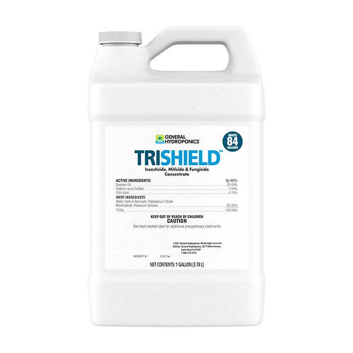 General Hydroponics TriShield Insecticide, Miticide & Fungicide Concentrate, 1 Gallon