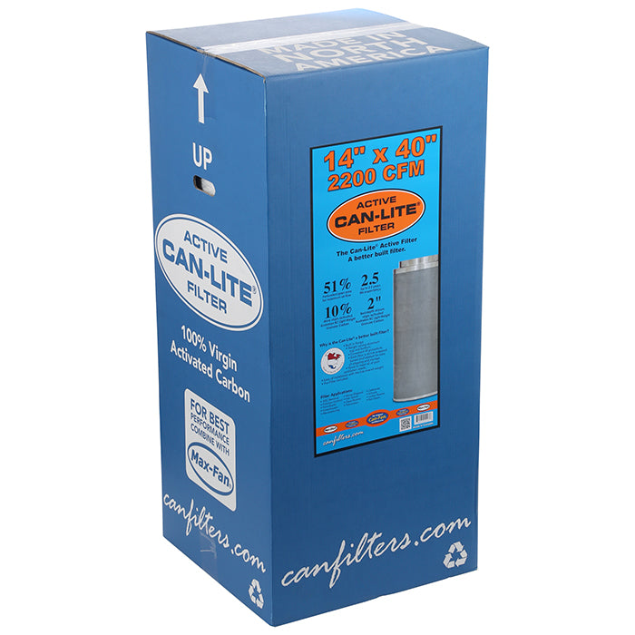 Can-Filter Can-Lite Carbon Filter 14 Inch x 40 Inch, 2200 CFM