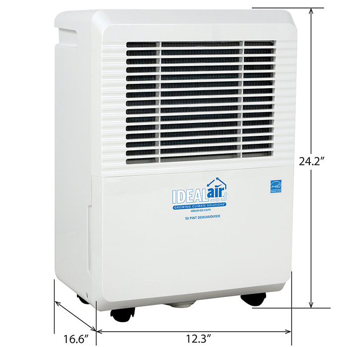 Ideal-Air 30 Pint Dehumidifier - Up to 50 Pints Per Day