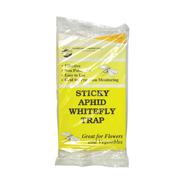 Seabright Laboratories Sticky Aphid Whitefly Trap, Pack of 5