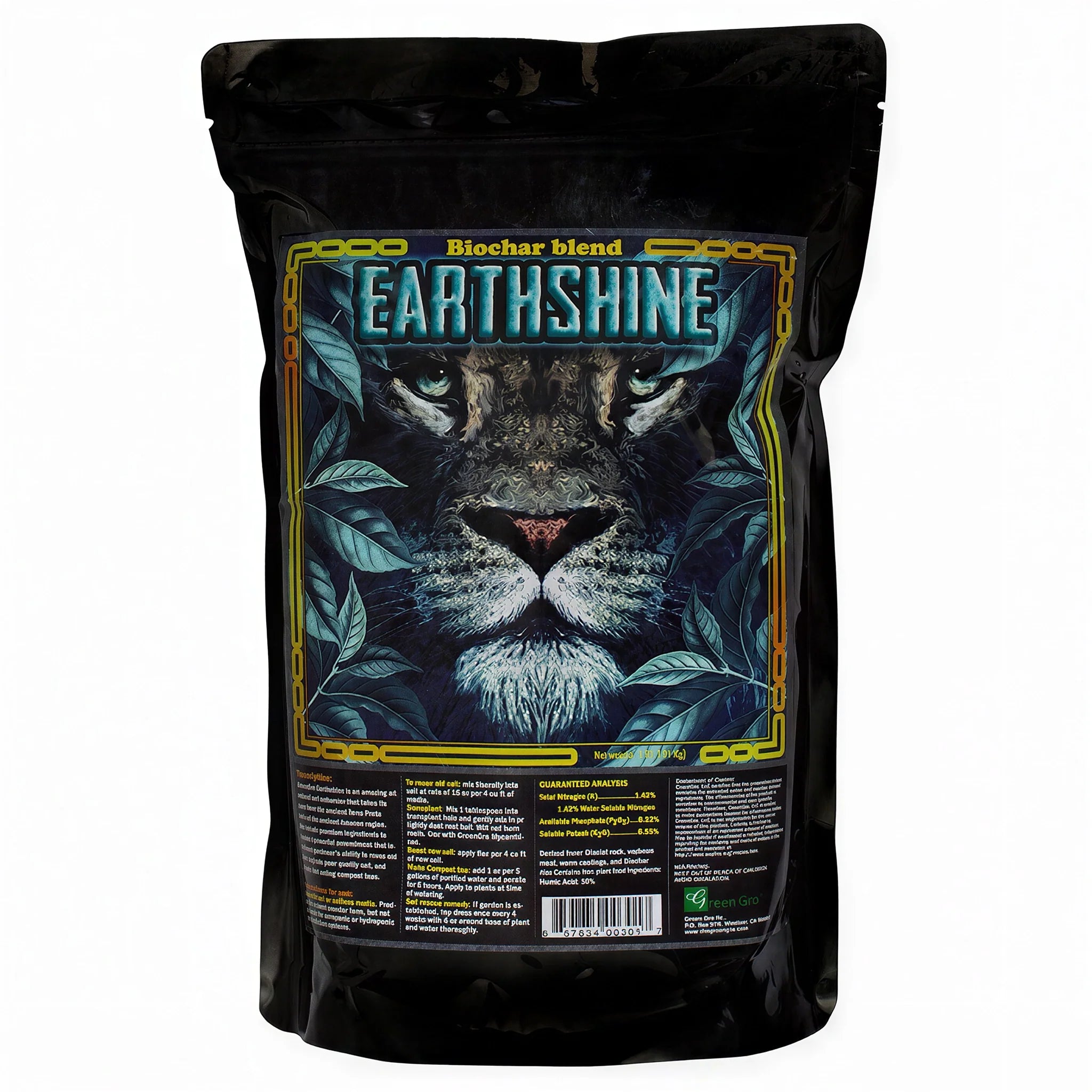 GreenGro Biologicals Earthshine Biochar Blend