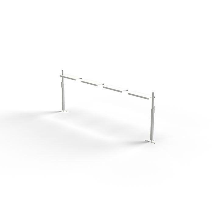 Fast Fit 5 Foot Continuous Bench System - 12 Foot System Length